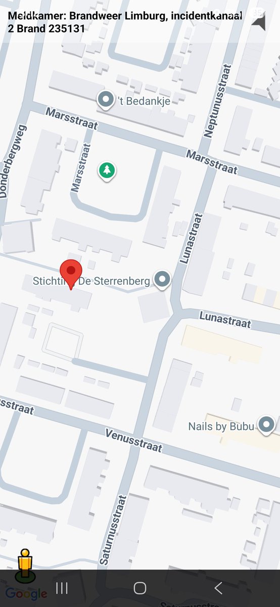 Brandmelding woning (flat) in Roermond