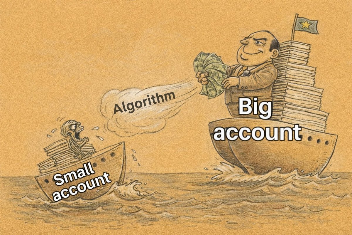 LaylaNotes_'s tweet image. The algorithm isn't broken; it's perfectly designed to reinforce the current wealth and power loop.
This isn't a glitch in the code. This is the 21st century's blueprint for systemic control.