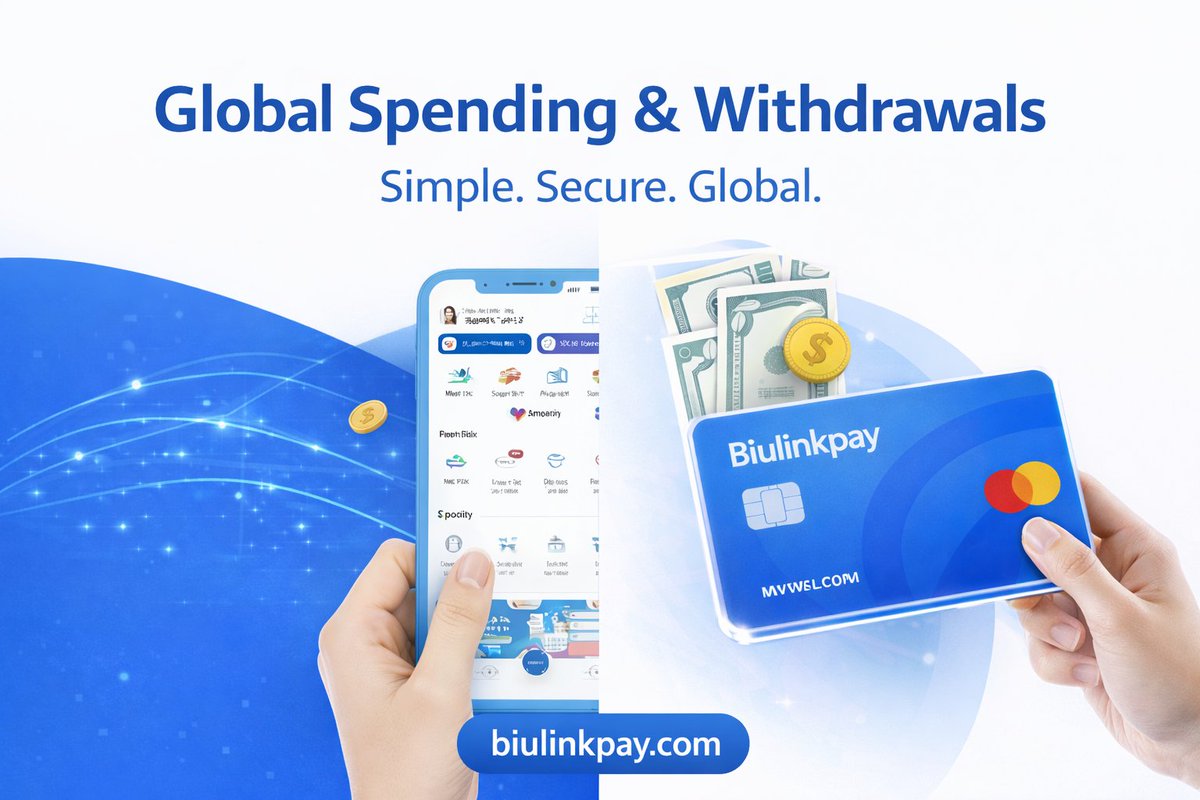 biulinkpay's tweet photo. Global payments don’t need to be complicated.

💳 Virtual cards for online & cross-border payments
💸 Fast and reliable withdrawals
BiulinkPay has been trusted by users worldwide to handle payments simply and securely.

👉 https://t.co/ULPfvquOYd

#VirtualCard #Payout #GlobalPayments #Fintech