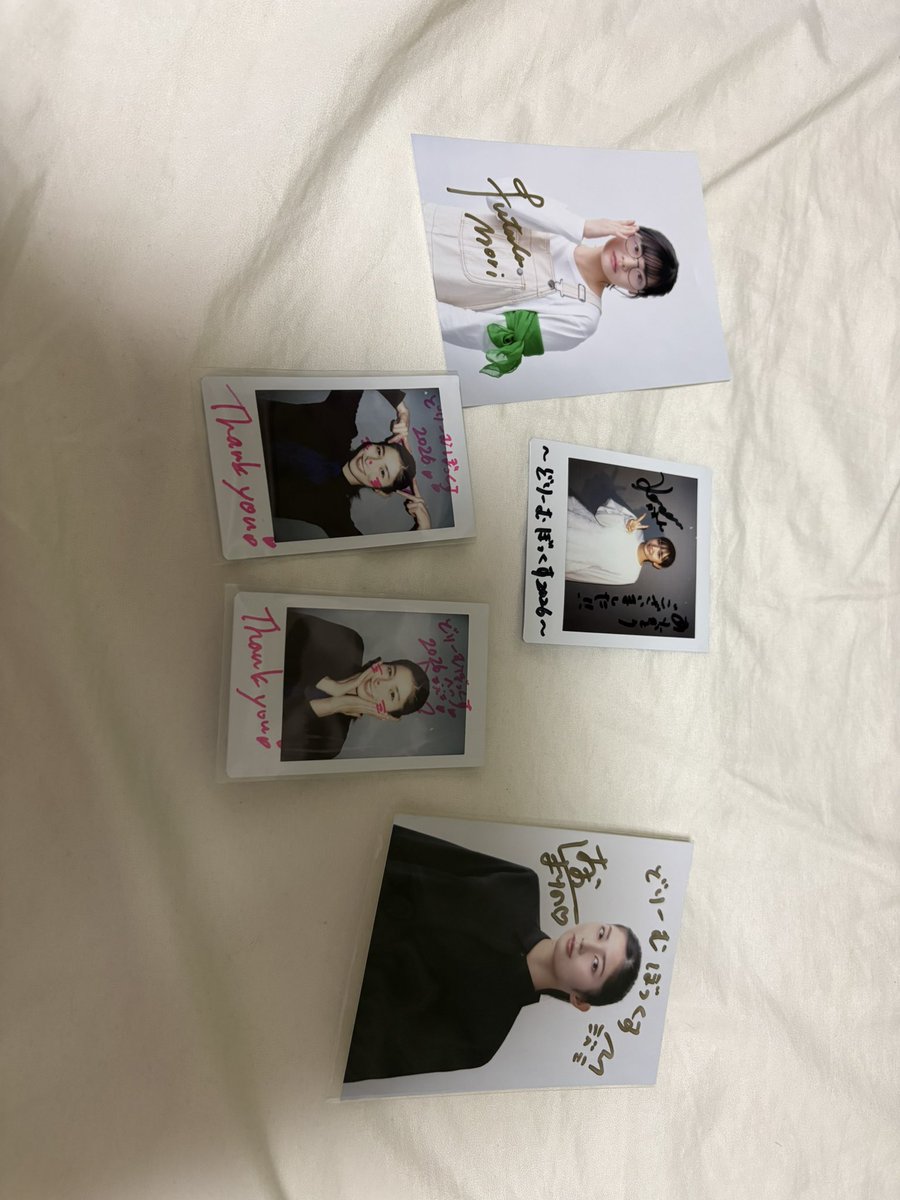 大島璃乃 サインチェキ どりーむぼっくす 2日目の戦利品 お璃乃追加チェキ購入と、 ついに