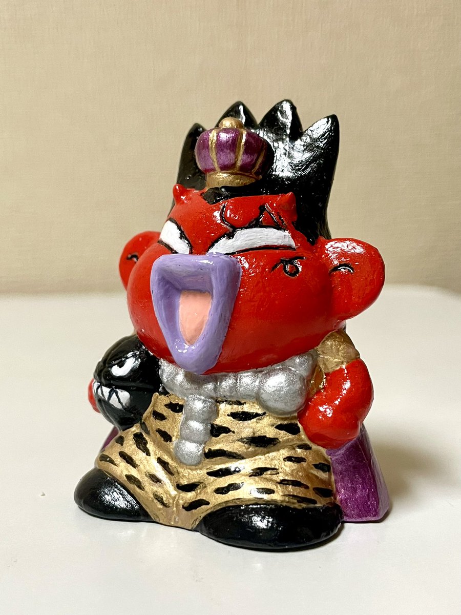 スーフェスの戦利品③ 松村魂さんの赤鬼ビンゴとシルバーの隈取り鬼瓦