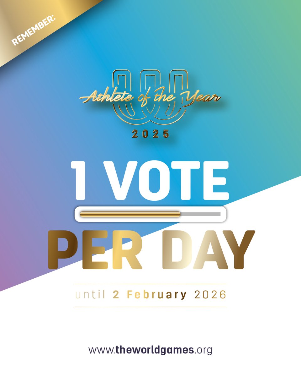 Our very own Gerson Martinez has been nominated for The World Games Athlete of the Year 2025 award! 🤩🤩

Read all the voting rules - theworldgames.org/news/IWGA-anno…

Vote here - theworldgames.org/awards/Athlete…

#Billiards #WCBS #WorldGames