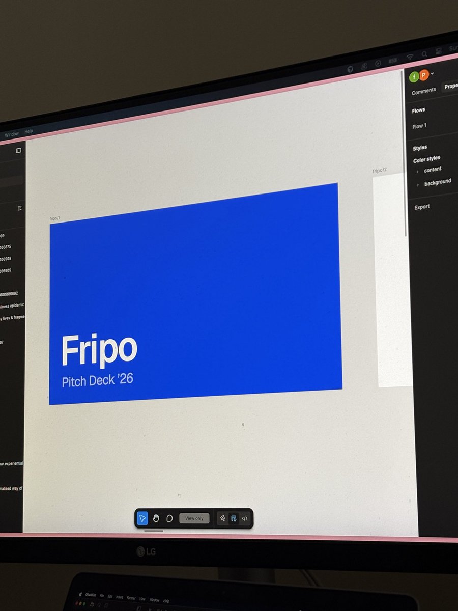 If you don’t have <a href="/bagchi_sagnik/">sagnik</a> crafting your investor pitch deck, you are already loosing 😤💪🏽🙌🏻🤌🏻.

<a href="/fripofinds/">Fripo</a> for the win :)