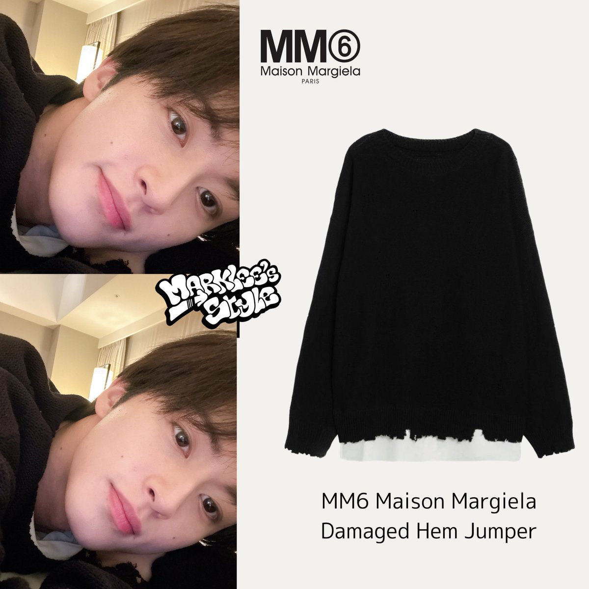 marklees_style's tweet image. MARK bubble
🐯🫧

【MM6 Maison Margiela】
Damaged Hem Jumper

2026.1.11

#MARK #marklee 
#마크　#markleecloset