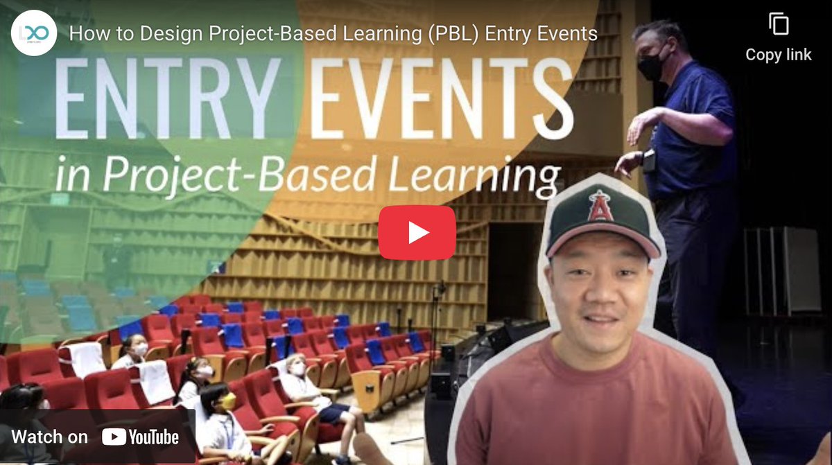 davidleeedtech's tweet image. youtube.com/watch?v=c6SBWE…

In #PBL, ignite inquiry with an Entry Event.

We took G1 to our theater to learn how pros use lighting &amp;amp; acoustics for performances... before they designed their own shadow puppet shows.
#PBLchat #projectbased #projectbasedlearning