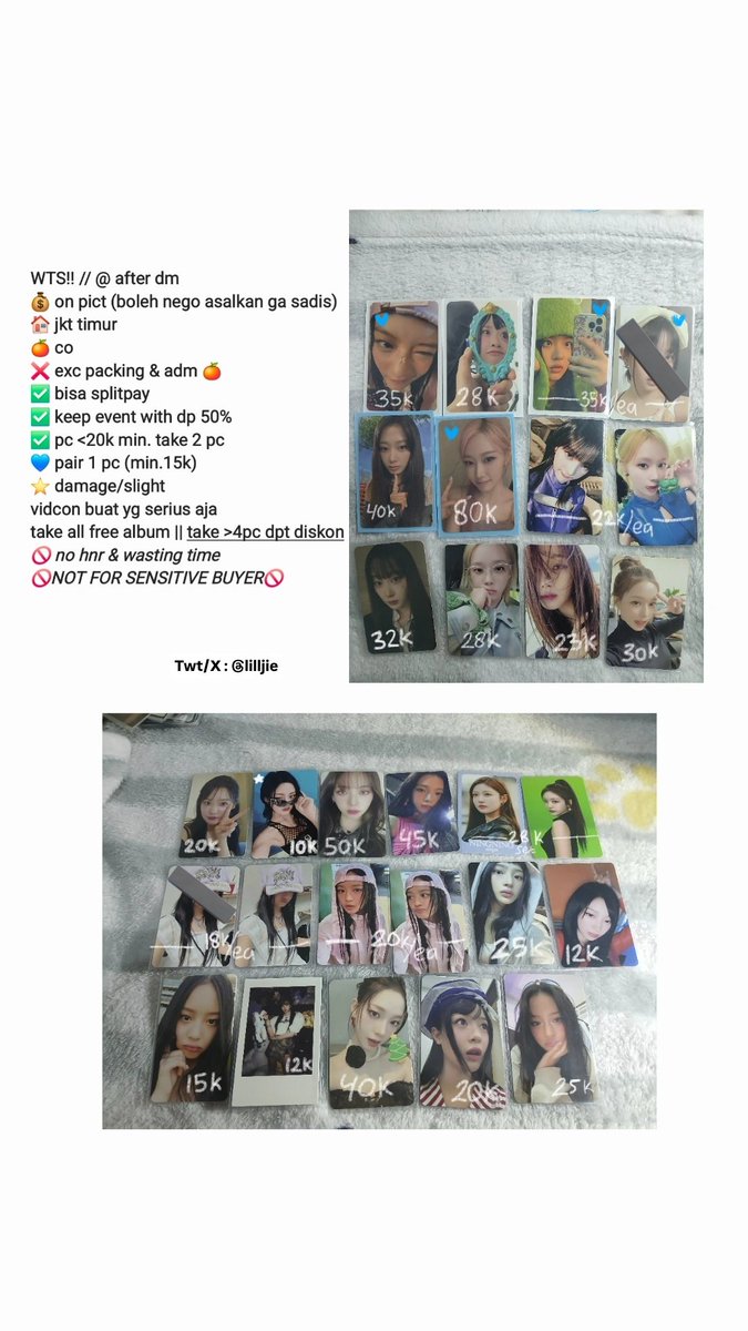 #nwsell ada hanni ip, mirror, sg25 dll yukkk