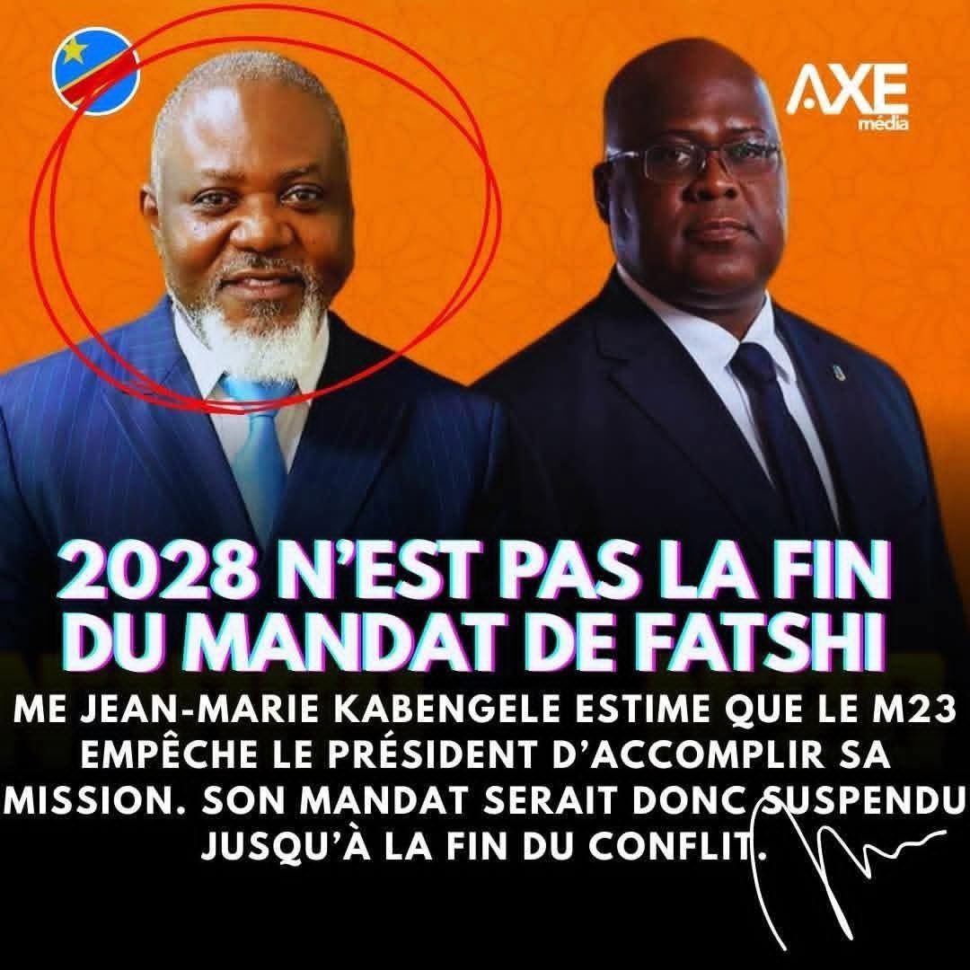 BeverlyLongi243's tweet photo. Nous sommes pas au terrain de foot 

Pas de prolongation. si ce le cas combien des années devons-nous accorder à son prédécesseur @JKabilaKabange1 pendant la gestion d’une grande institution nationale @Presidence_RDC .?
#RDC https://t.co/jNkTmIAreo