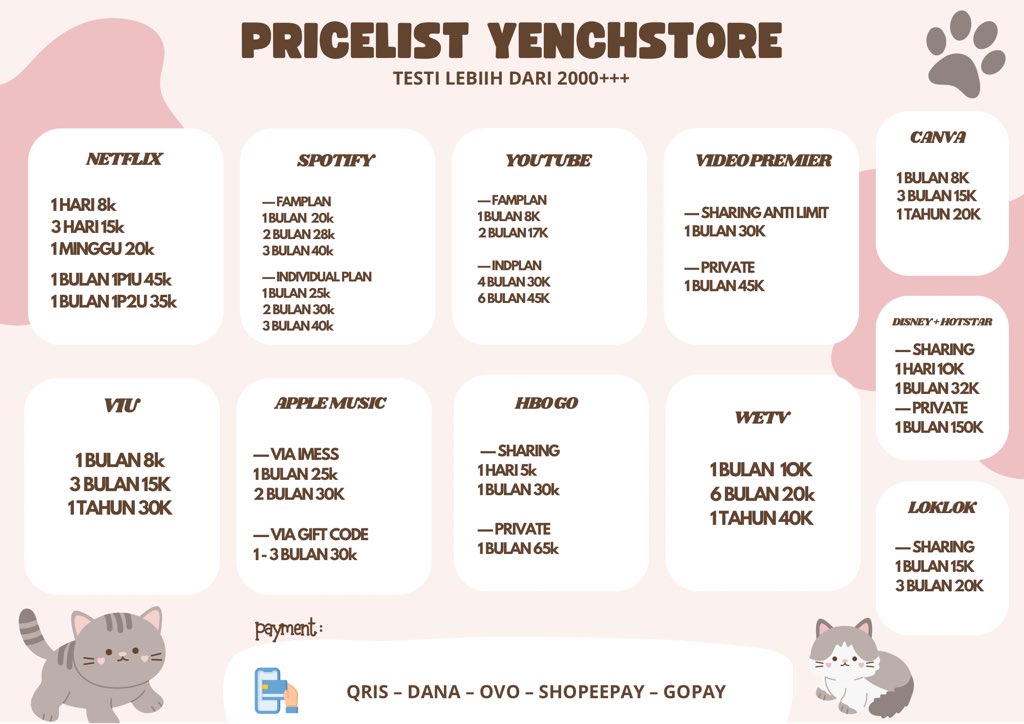 yench ʚ open order ɞ tweet media
