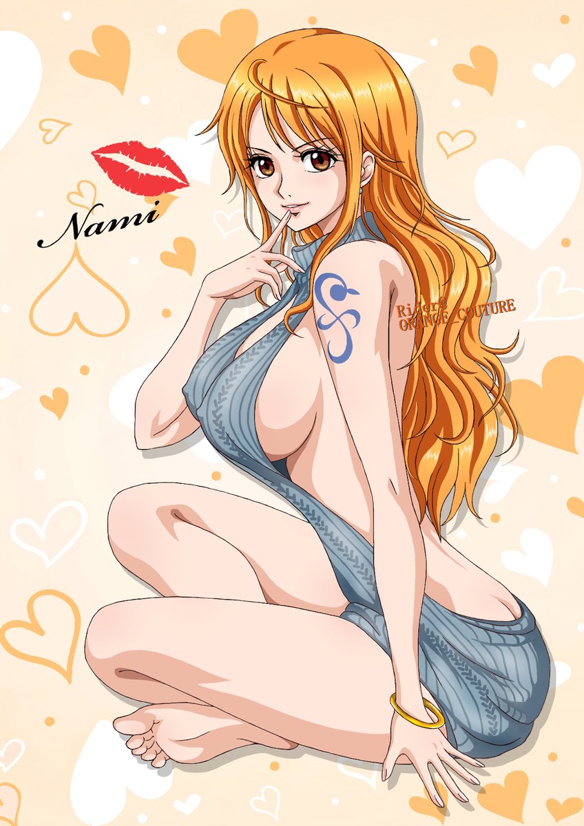 「🍊寒い季節に暖かくなるセーター🧥」

この間の年賀絵の差分です。
寒い季節にナミさんの(色々温かくなる)セーターイラスト投下。🤣 