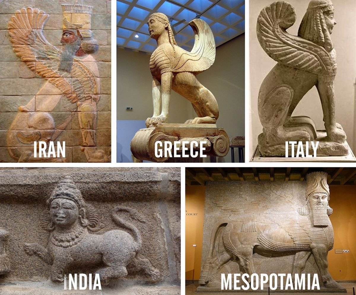 Sacred Guardian Hybrids of the Ancient World