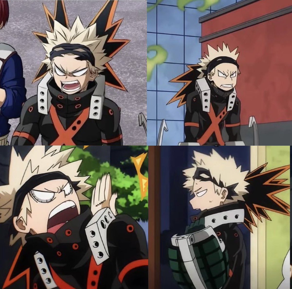 dynamightkts's tweet image. love katsuki with his mask up