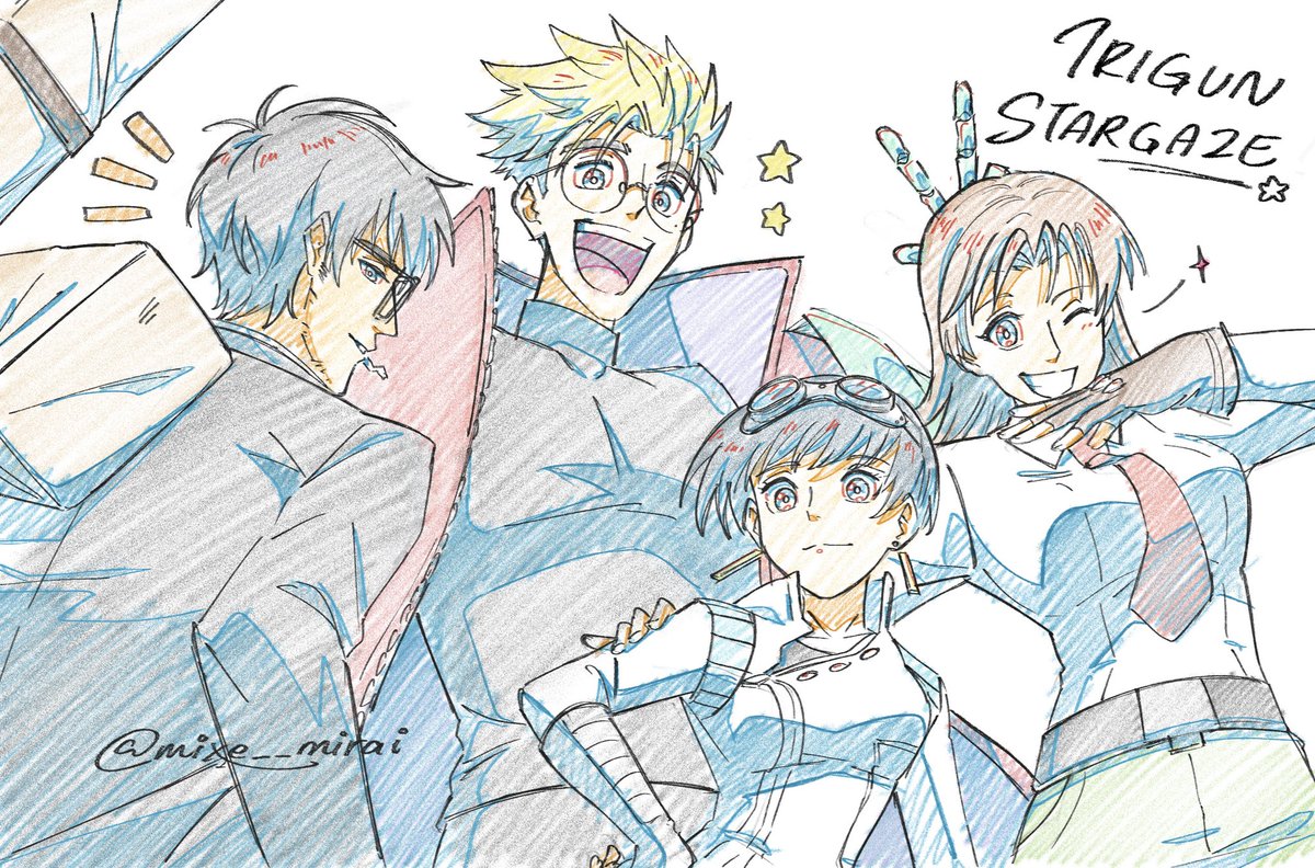 ⭐️
#TRIGUNSTARGAZE #トライガン