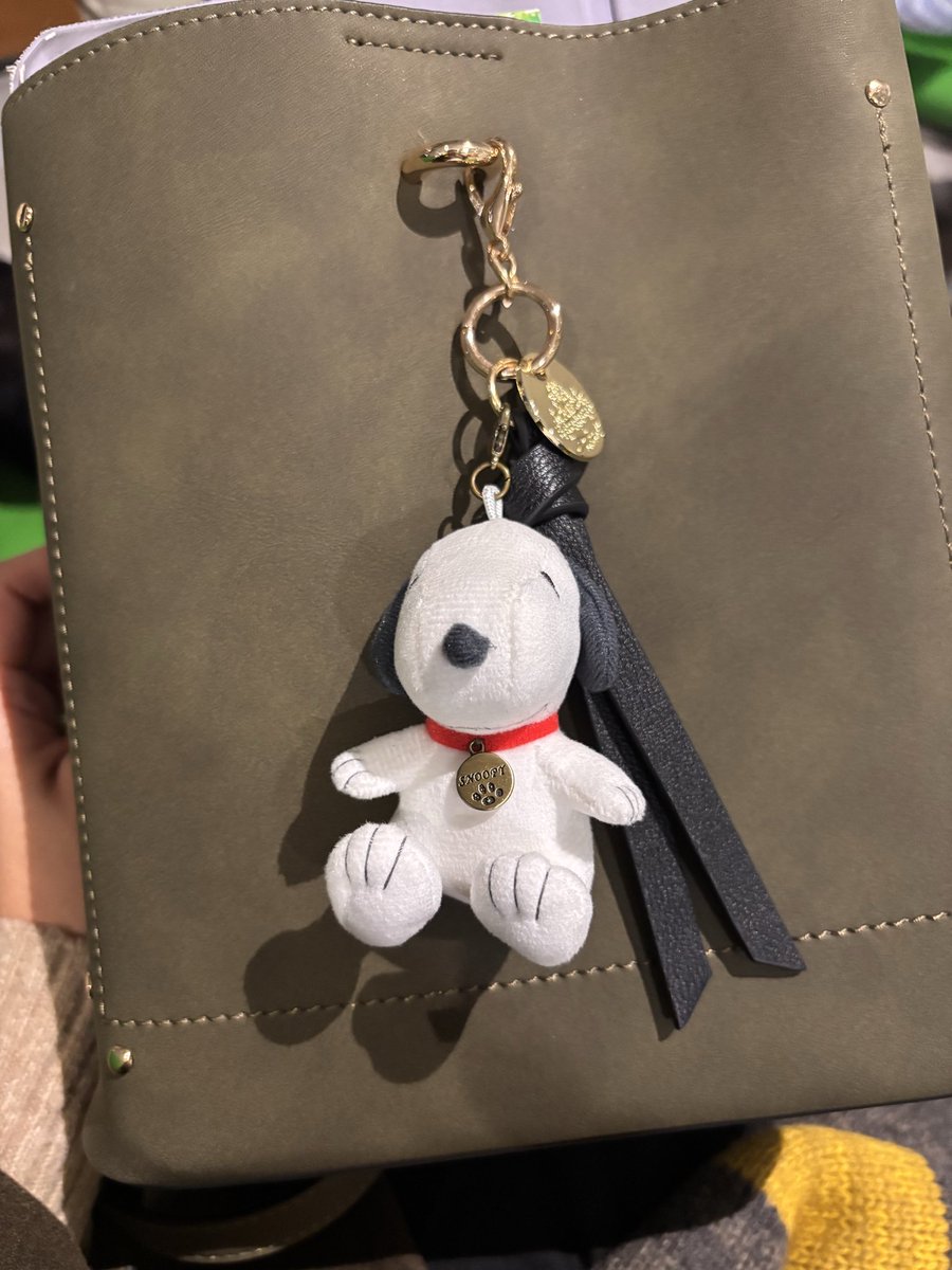 分けっこしたスヌちゃん