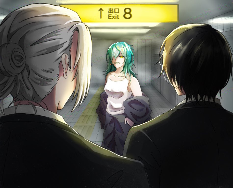 ♥まりたろ様♥ 赤坂南 8I番I出I口Iパロ 「何しけたツラしてんだよ」 繧ｳ繝ｬ縺ｯ逡ｰ螟峨