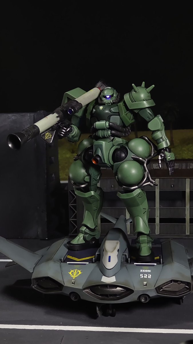 kanatti23's tweet photo. ザク出撃‼️
#ザク
#ガンプラ
#ジークアクス https://t.co/bltvm4iz0v