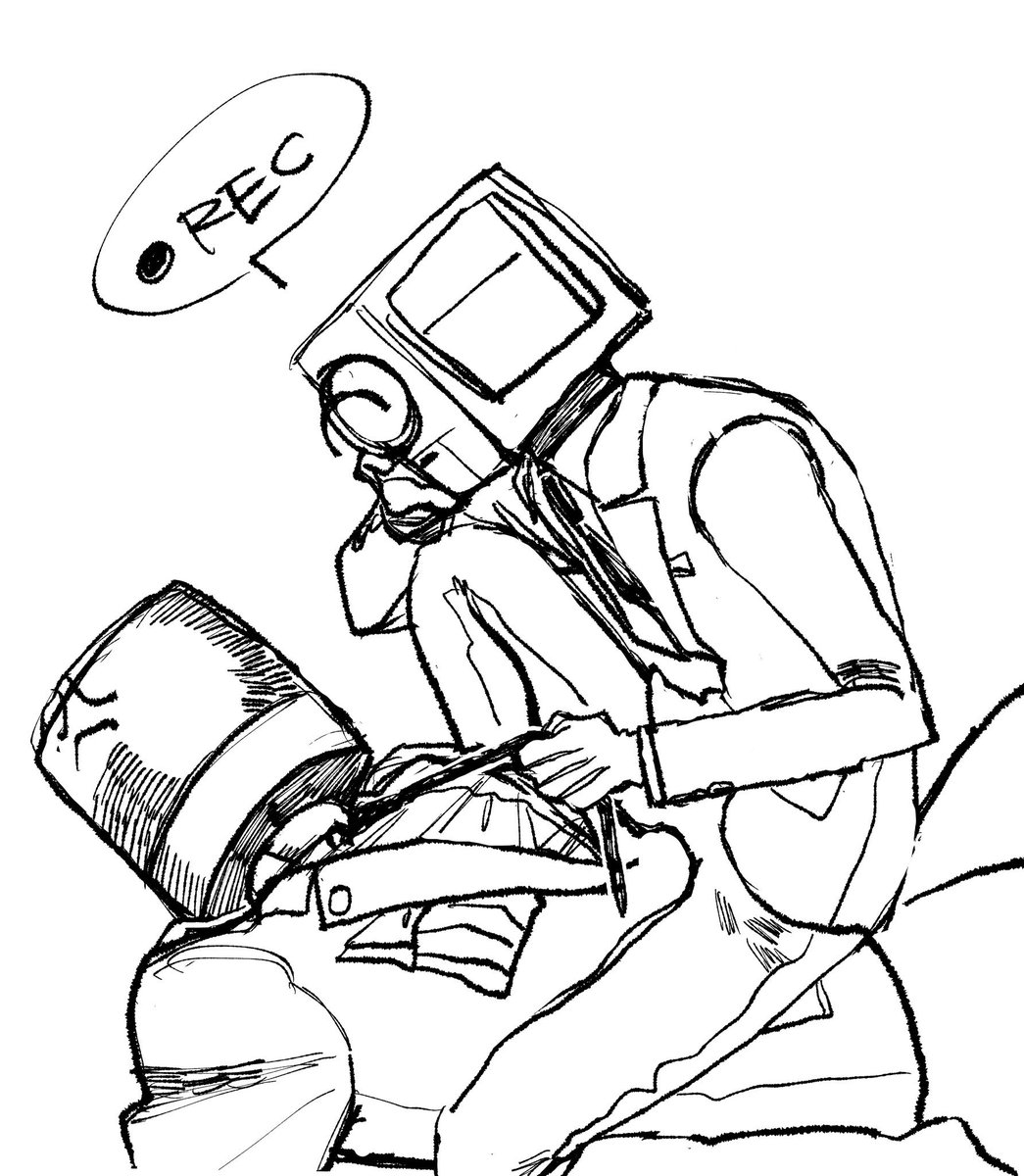 ※映警
 #映画泥棒  #異形頭