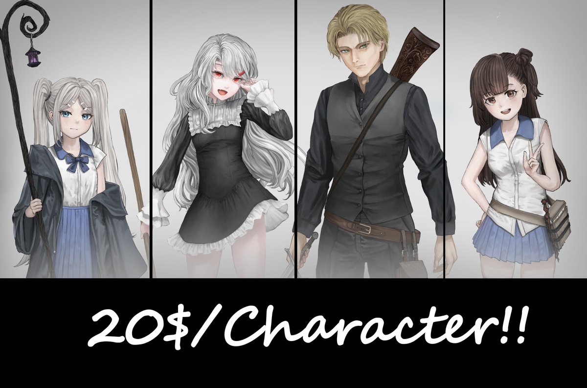 d3wa47's tweet photo. Hello there, I'm opening commission this month. Now on VGen.  
Check the link!!    
https://t.co/0UbuiVPBeW    
^^      
#Commission #commissionsopen #CommissionSheet #opencommissions #VGenComms #VGen https://t.co/MPMcSoOXwy