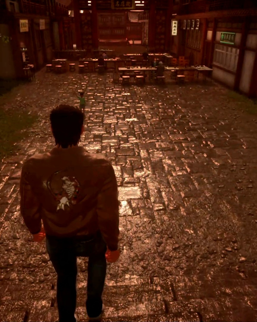 Shenmue_Dojo's tweet image. Did anyone else really like the rain effects in Shenmue III? 🌧️ The way the pavements and buildings in Niaowu become slick with rain water is really comforting. 

It's the small details like this that make Shenmue feel like home. ☂️️

#SundaySHENanigans #SEGA
#LetsGetShenmue4