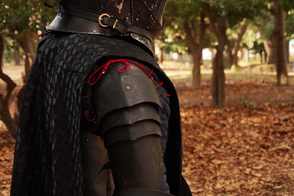 MSfjam's tweet image. 本日は素敵なサーコートの戦士が居たので
（理解るっすよ先輩　先輩はこういう身体と服のあいだに出来た隙間が好きなんすよね。私には理解るっす）という気持ちで撮影してきました。