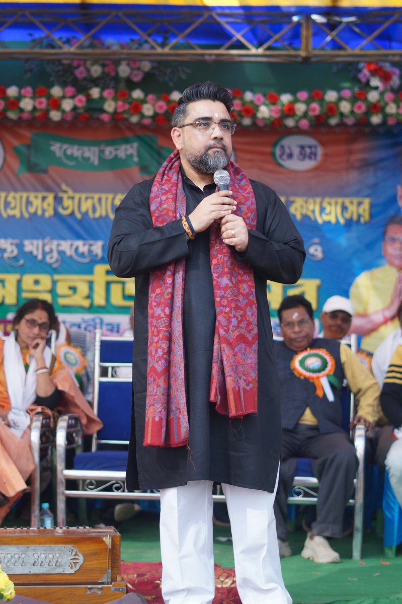 RijuDutta_84's tweet photo. By the instruction of @AITCofficial Nat’l GS Shri Abhishek Banerjee and under the leadership of Ghatal Organizational District President Shri Ajit Maity, a public meeting was held today in the Kharagpur-2 Block, Palshya Anchal of the Pingla Assembly constituency.

The people of Pingla and the people of Kharagpur-2 Block are firmly resolved to uproot the BJP from Pingla.

With just 24 hours’ notice, a gathering of nearly 6,000 people assembled just from a Gram Panchayat!

The political picture of Bengal is now crystal clear: in 2026, Mamata Banerjee will once again be the Chief Minister, and the entity called the BJP will no longer exist in Bengal—it is only a matter of time!!
#AbarJitbeBangla