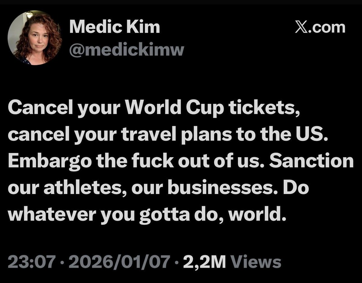 TruthTeller1083's tweet image. #BoycottWorldCup2026 #BoycottStarlink 

Elon // Starlink // Greenland // Iran // Trump // Venezuela // Netanyahu