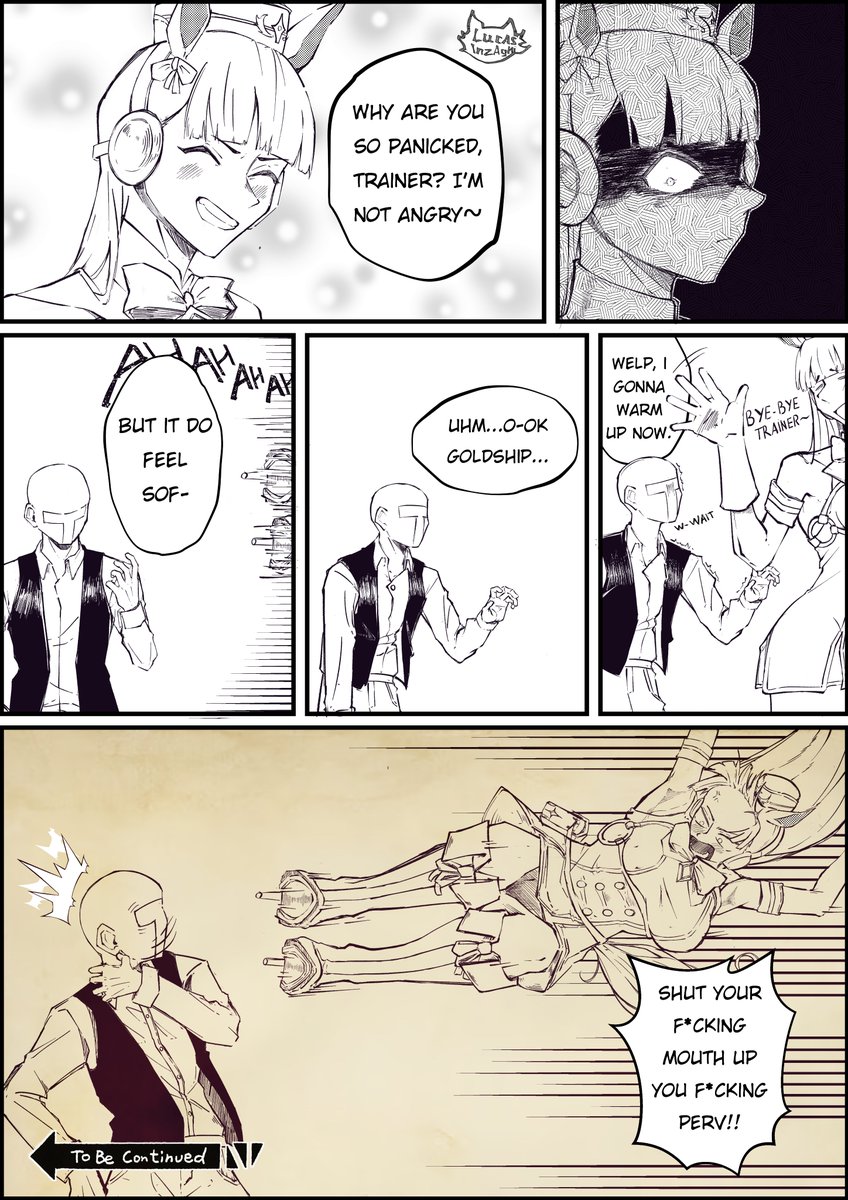 Inzagh1TOH's tweet photo. Never trust everything Gold Ship say!!
#umamusumeprettyderby #umamusme #goldship #manga #mangaart #fanart https://t.co/1S1FUdmiCK