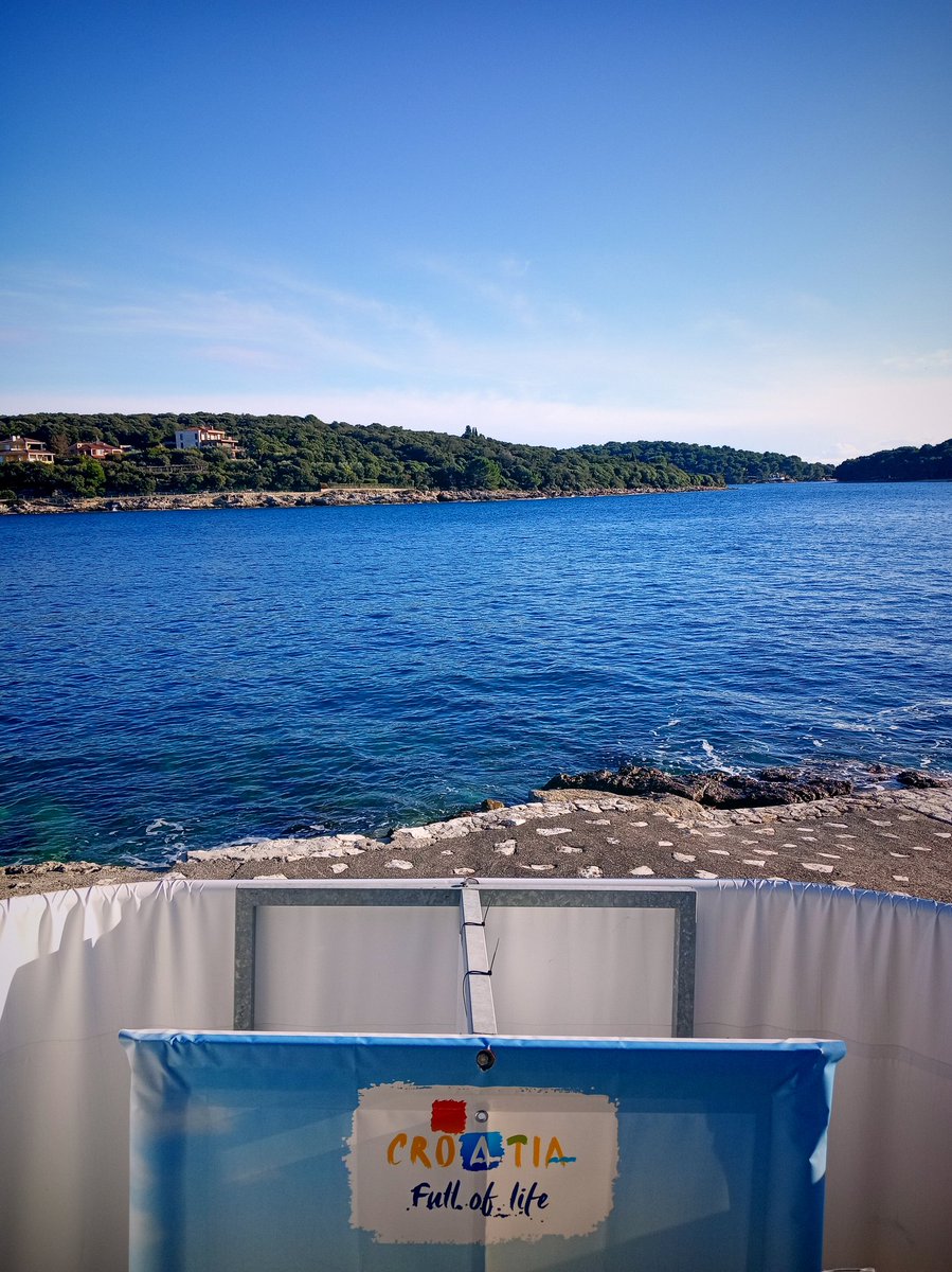 _andrej45's tweet image. Sunce se vratilo, led se rastopio, a i ja se uvijek rastopim kad vidim naše more. 🤩