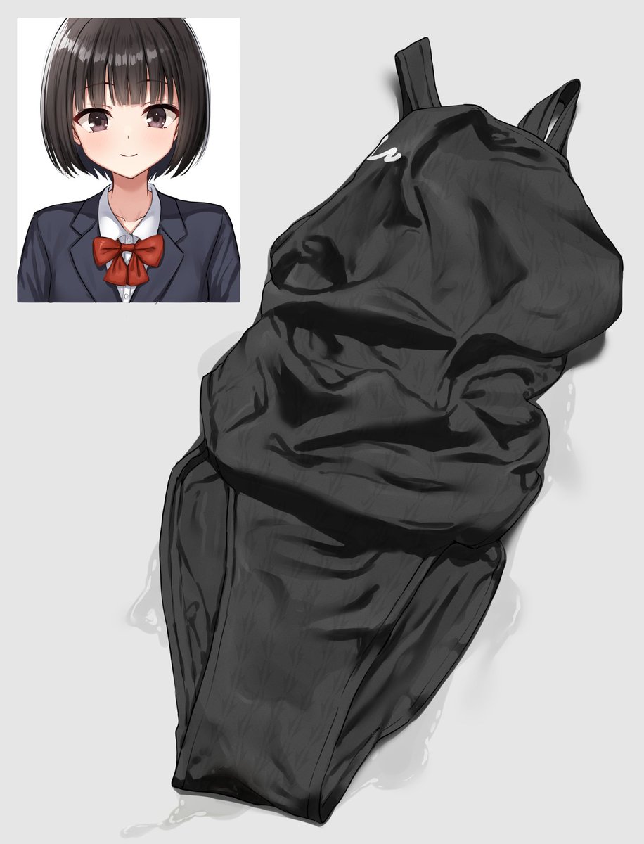 競泳水着と着てた人 