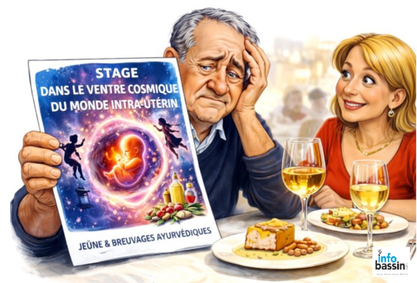 HUMOUR satirique : 2026, année co(s)mique? Voir  ✍ infobassin.com/mouginet-cosmi…
Chronique d’un éveil post-utérin... par Alain Mouginet
#bassindarcachon #humour #humourdujour #arcachon