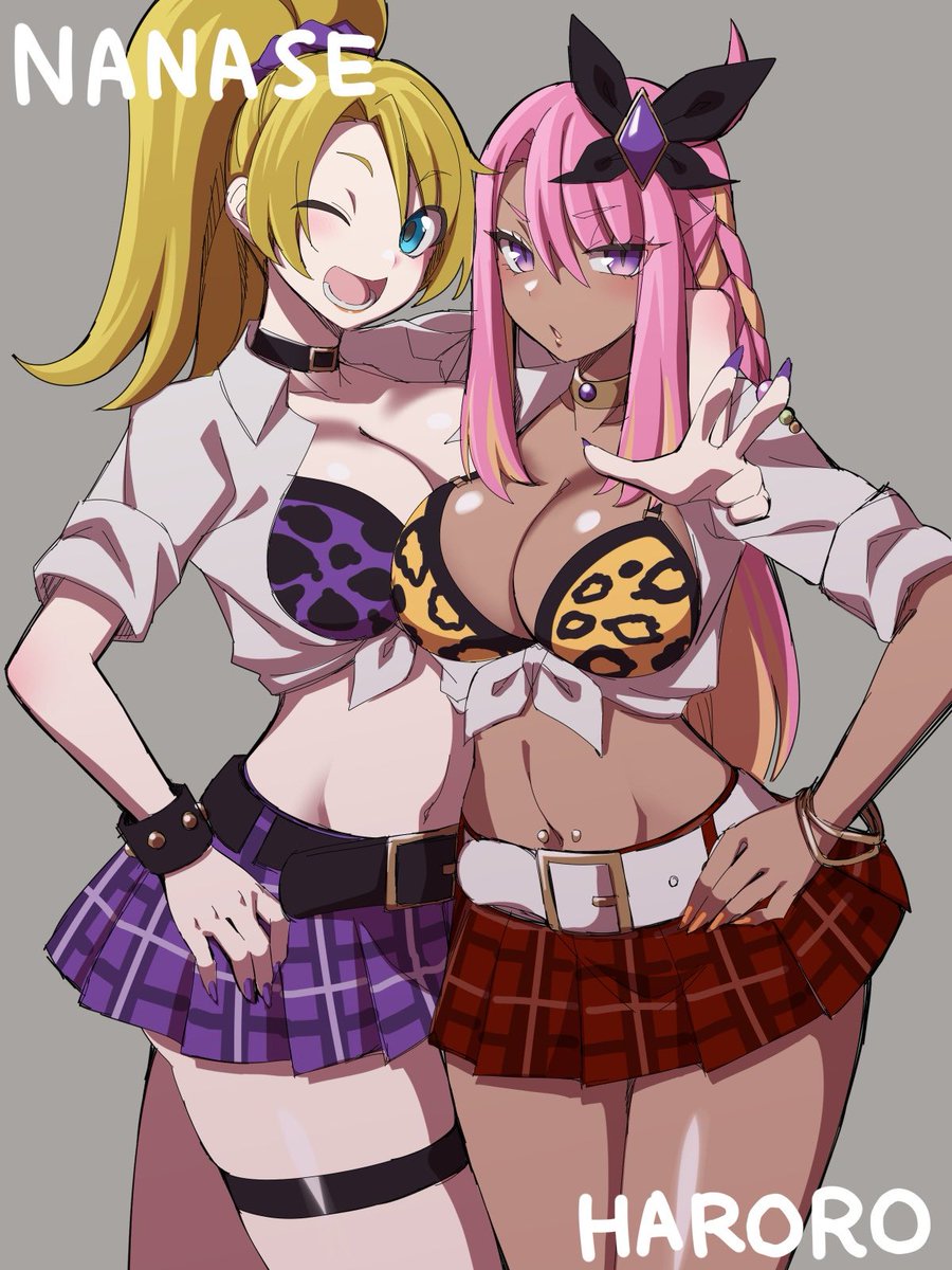 頂き物+お礼絵紹介!
サイトウさん(@ Tukk623 )より鉄サプリとお祝い絵のダイヤちゃん改造マイアちゃん君🍌🍌🍌

サイトウさんちのハロロちゃん&うちの七ちゃんでアメスクギャル併せ🇺🇸(微修正版)

ありがとうございます〜✨

https://t.co/VDOvMobwxn 