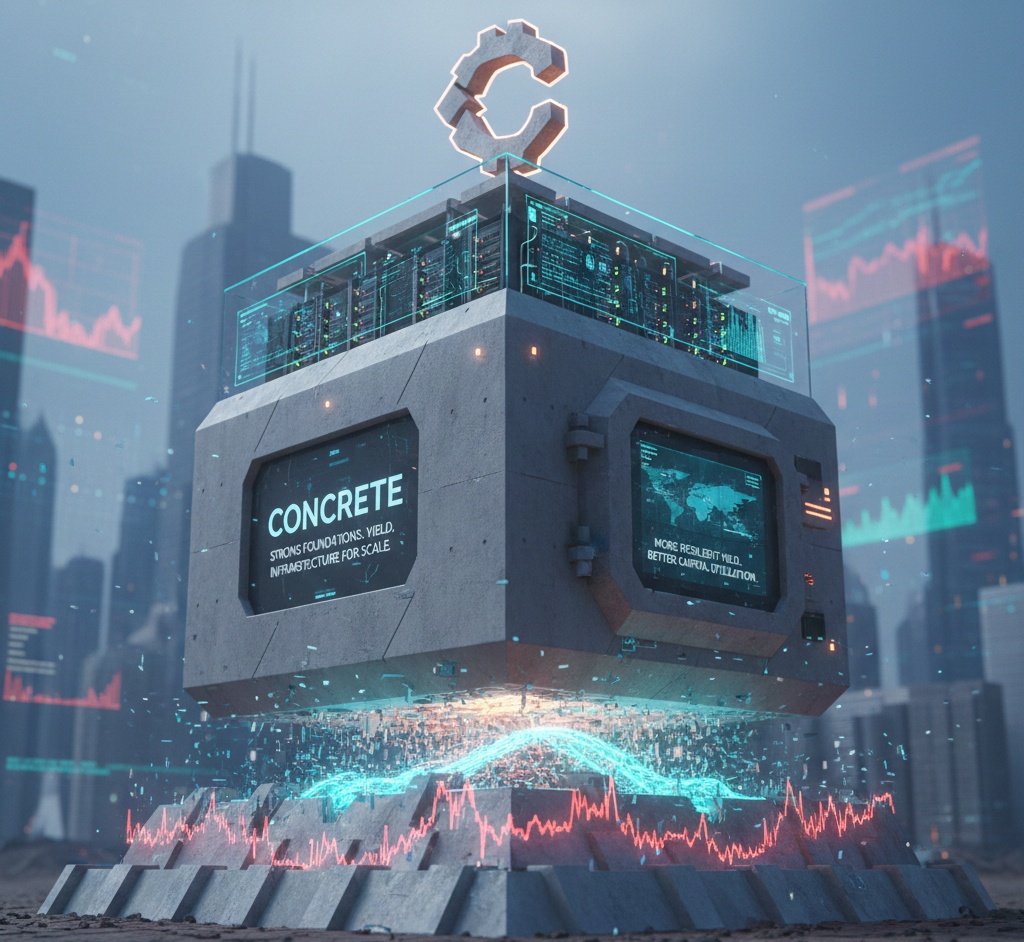 abdulbadinu's tweet image. The Concrete Edge
Most DeFi yield systems break under stress because they’re optimized for ideal conditions, not real volatility. Liquidations are rigid, liquidity is fragmented, and risk management is reactive.
@ConcreteXYZ is built differently.
🧵👇