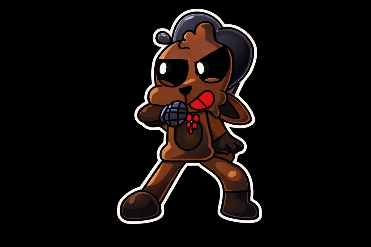 Animalbros313's tweet photo. If my Oc was in FNF I guess https://t.co/eKbsj9qeK1