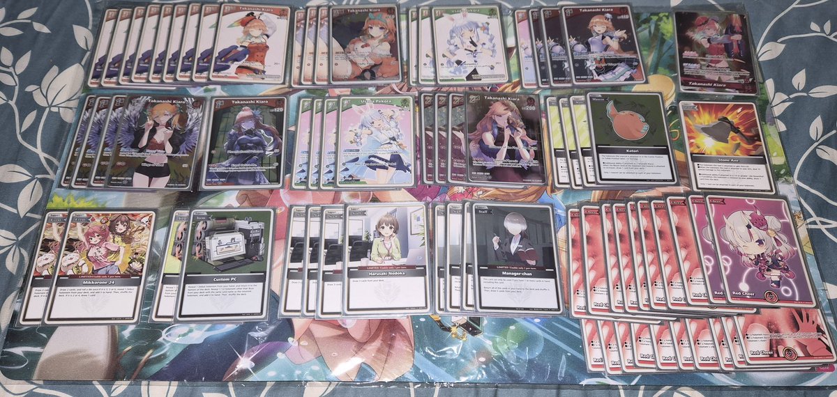 proxytimekeeper's tweet image. Won two Elite Spark Entry Cups in a row

16 players:
R1 - SuiPeko
R2 - SuiPeko
R3 - SuiPeko
R4 - KiaraPeko

6 players:
R1 - Flare
R2 - KiaraPeko

Kiara is so broken ngl

#ホロカ
#hololiveocg
#holoocg