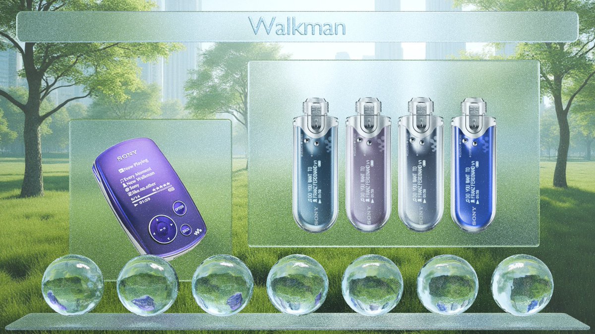 neality_aquaer's tweet image. Walkman 💧