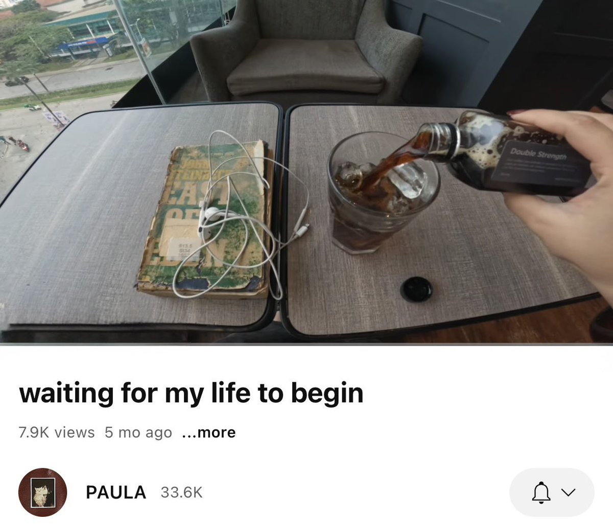 cigalaafricana's tweet image. - desempleada
- oposiciones que me dan ganas de reventarme la cabeza contra una pared
- escuchando a los smiths
- ghosteada por las unicas 3 lesbianas en mi ciudad de mierda
- y aun asi persisto