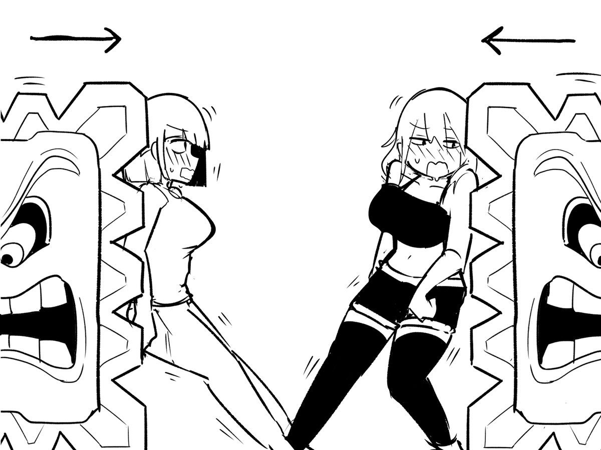 nakineiriko's tweet image. カプ厨ドッスン