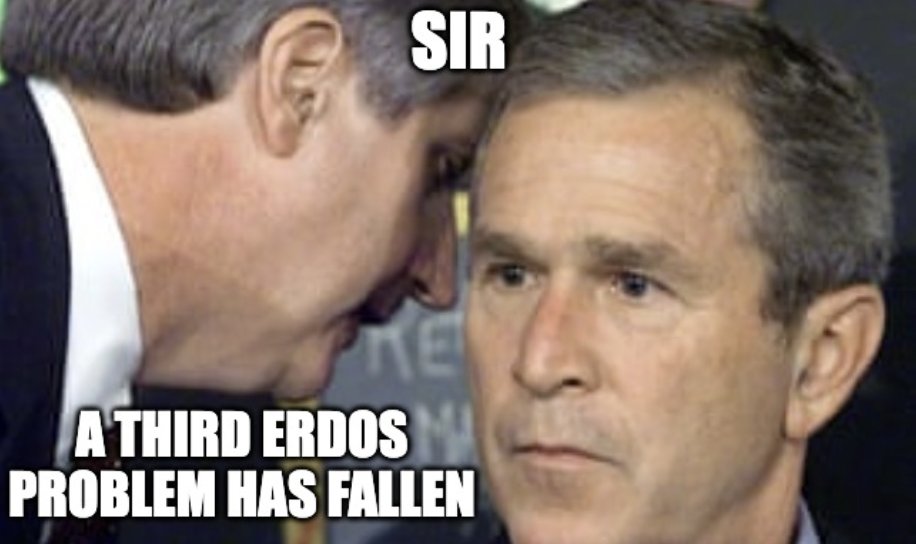 3 math problems - unsolved for decades - solved in the last few days