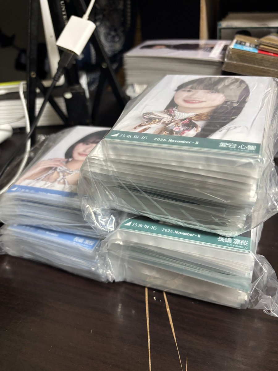 いつものように乃木坂生写真17ライブで2日に分けて生開封します🙌 今回