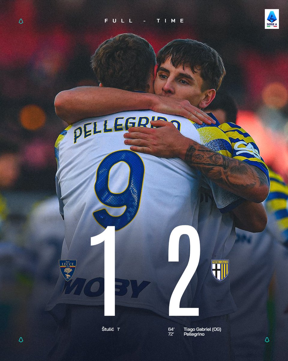 Parma harus berterima kasih kasih kepada dua kartu merah yang diberikan wasit kepada dua pemain Lecce, Permainan Parma belum membaik dibawah Cuesta.

#ForzaParma
#LecceParma
