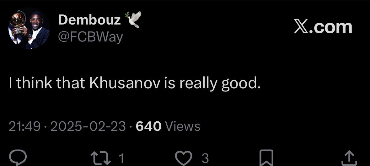 FCBWay's tweet image. Lmao, while yall were shitting on him after his mistakes. There's some traits you can't teach and they were visible from day 1