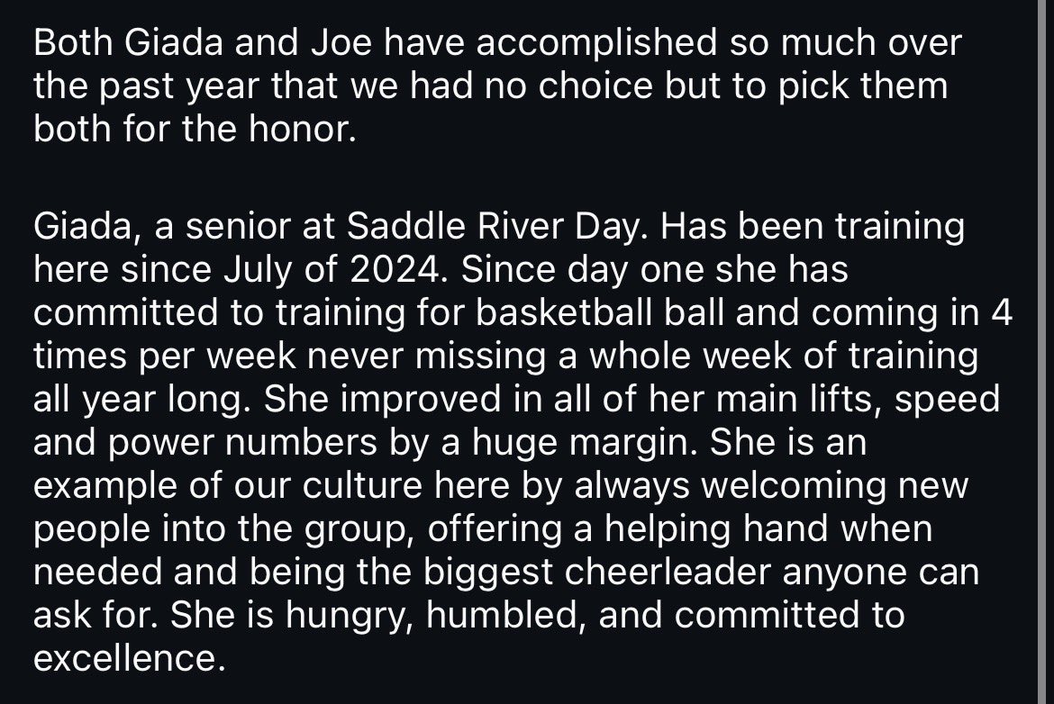 giadaceletti's tweet photo. Beyond blessed to be named athlete of the year at my gym! 

@dmelious 

 https://t.co/ZM8pcSZwOF https://t.co/haB3TtRVon