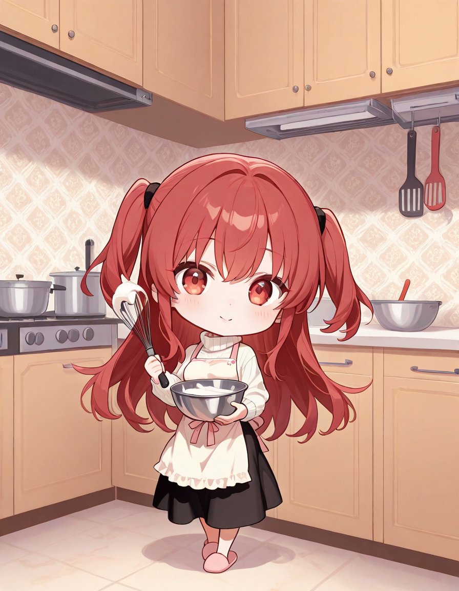 pixai 赤髪ちゃん：Red Hair Girl