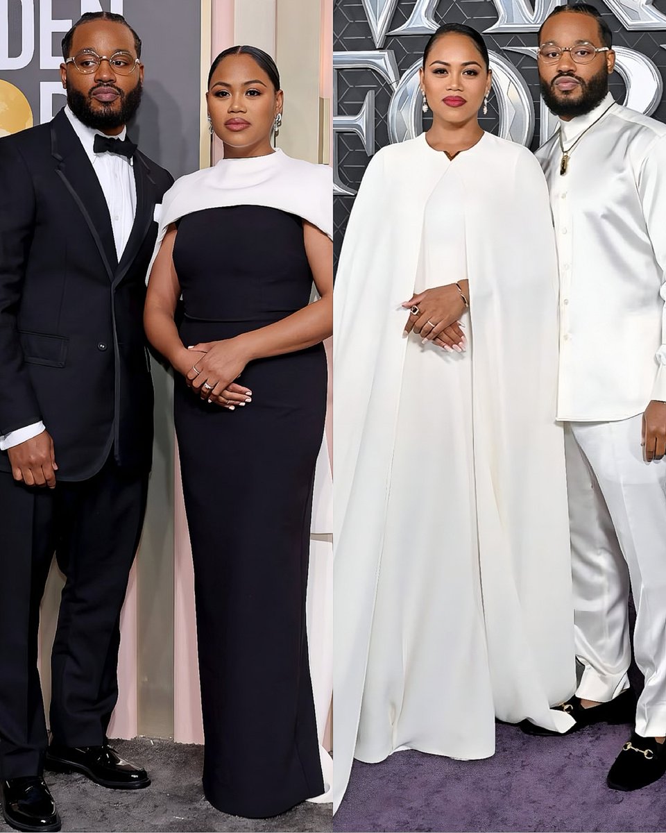 Jabz_CFC's tweet image. Ryan Coogler and his wife Zinzi Evans don't mess around when it comes to the red carpet. 👌