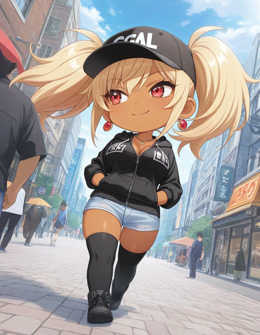 ❤かいかい様❤ pixai 金髪ギャル先輩：Blonde-haired gal senior