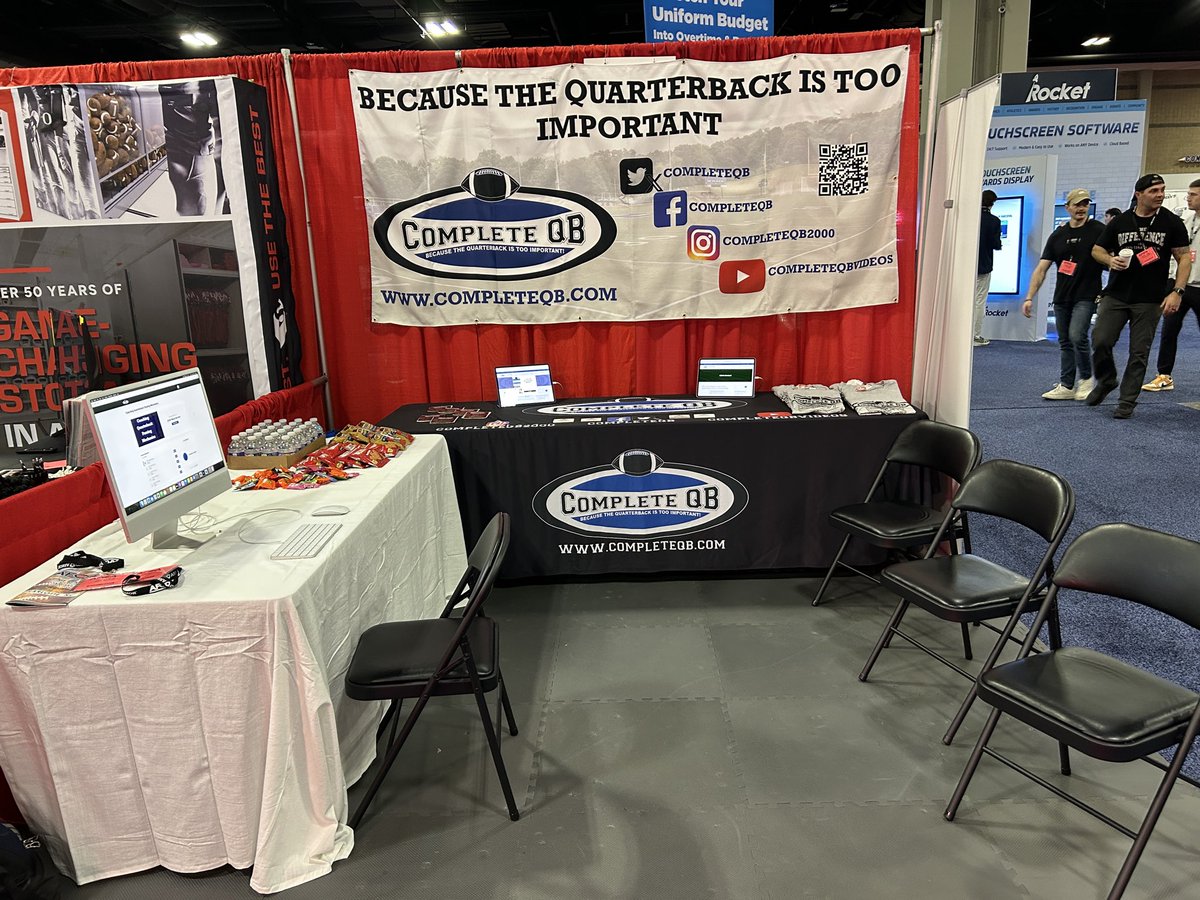 CompleteQB's tweet image. We are ready to go at the 2026 @weareafca convention. Be sure to visit us at booth 1520!