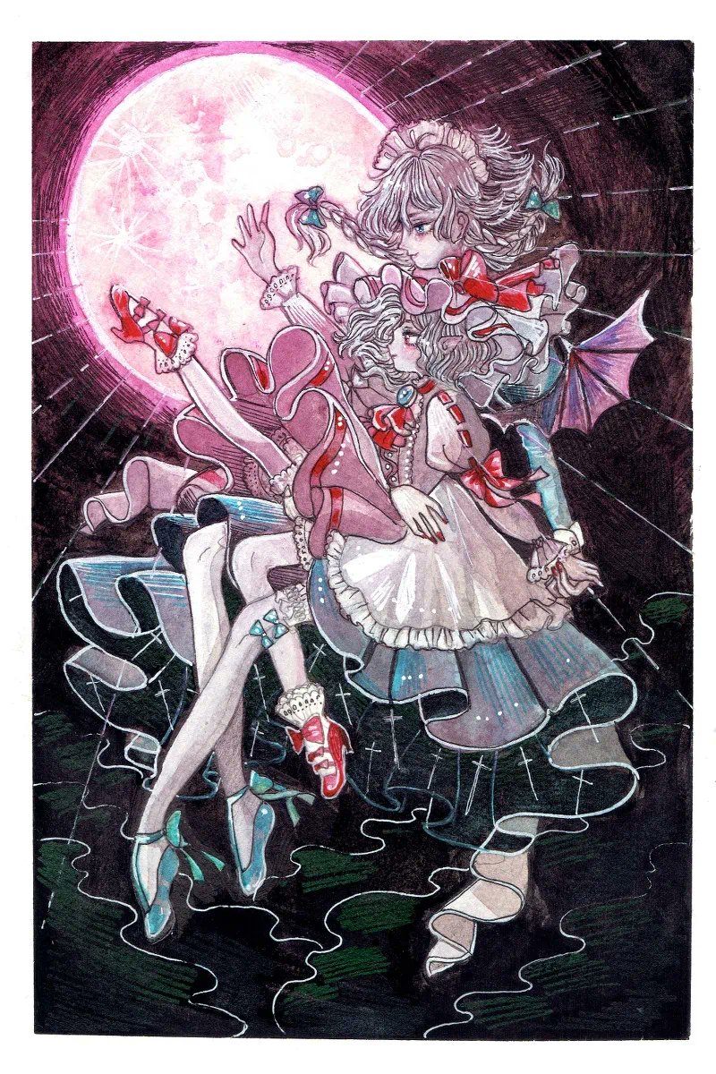 surumemodoki's tweet image. 上手くなったというか絵に圧が出たなぁ…
9年前←→最近