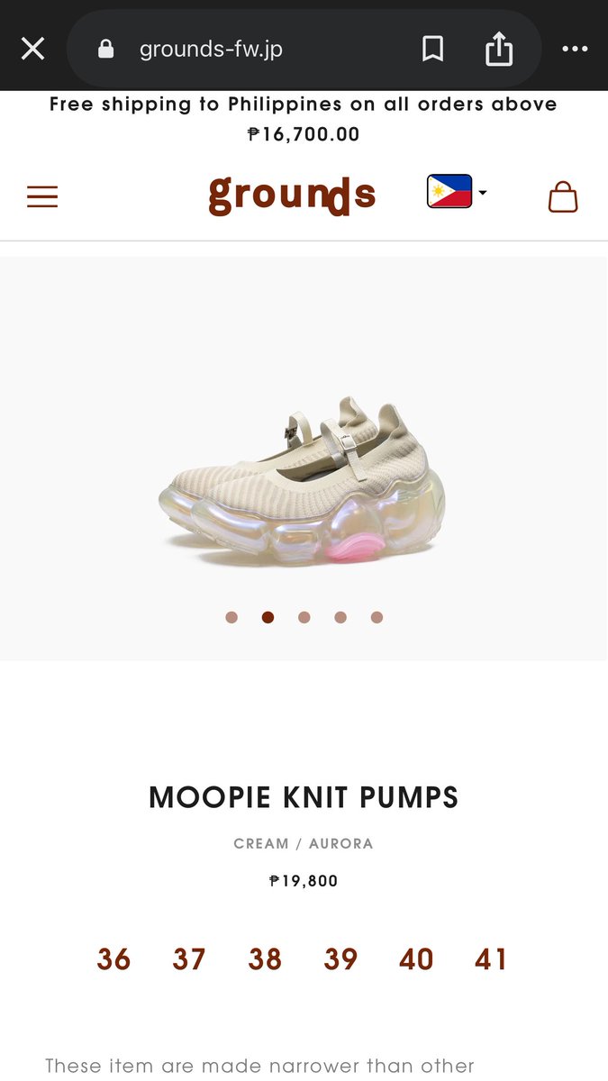 Liyuu x Grounds Moopie Knit Pump *photos were not mine. Taken from