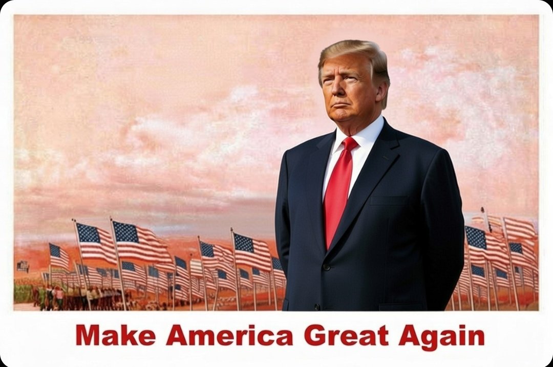 "Donald Trump Thought is the Sun that never sets on the American People."