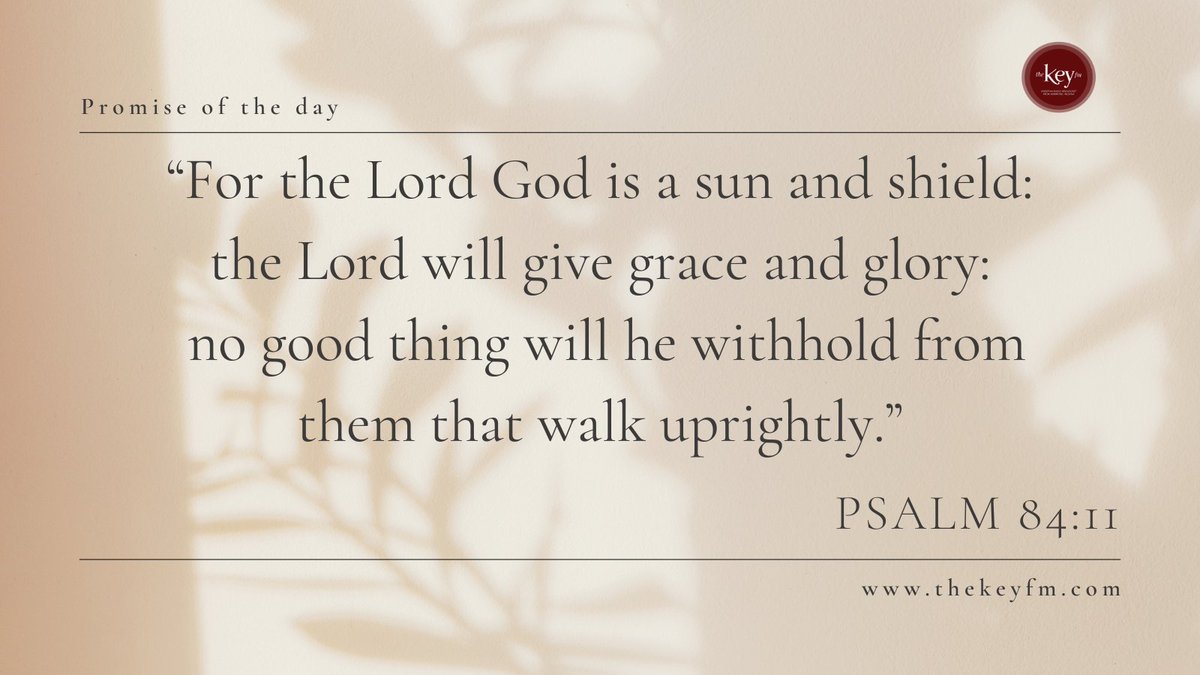 wrtw905's tweet image. A "Key" Promise of the Day
from 90.5 The Key FM

🎶🎧Tune in &amp;amp; listen at thekeyfm.com