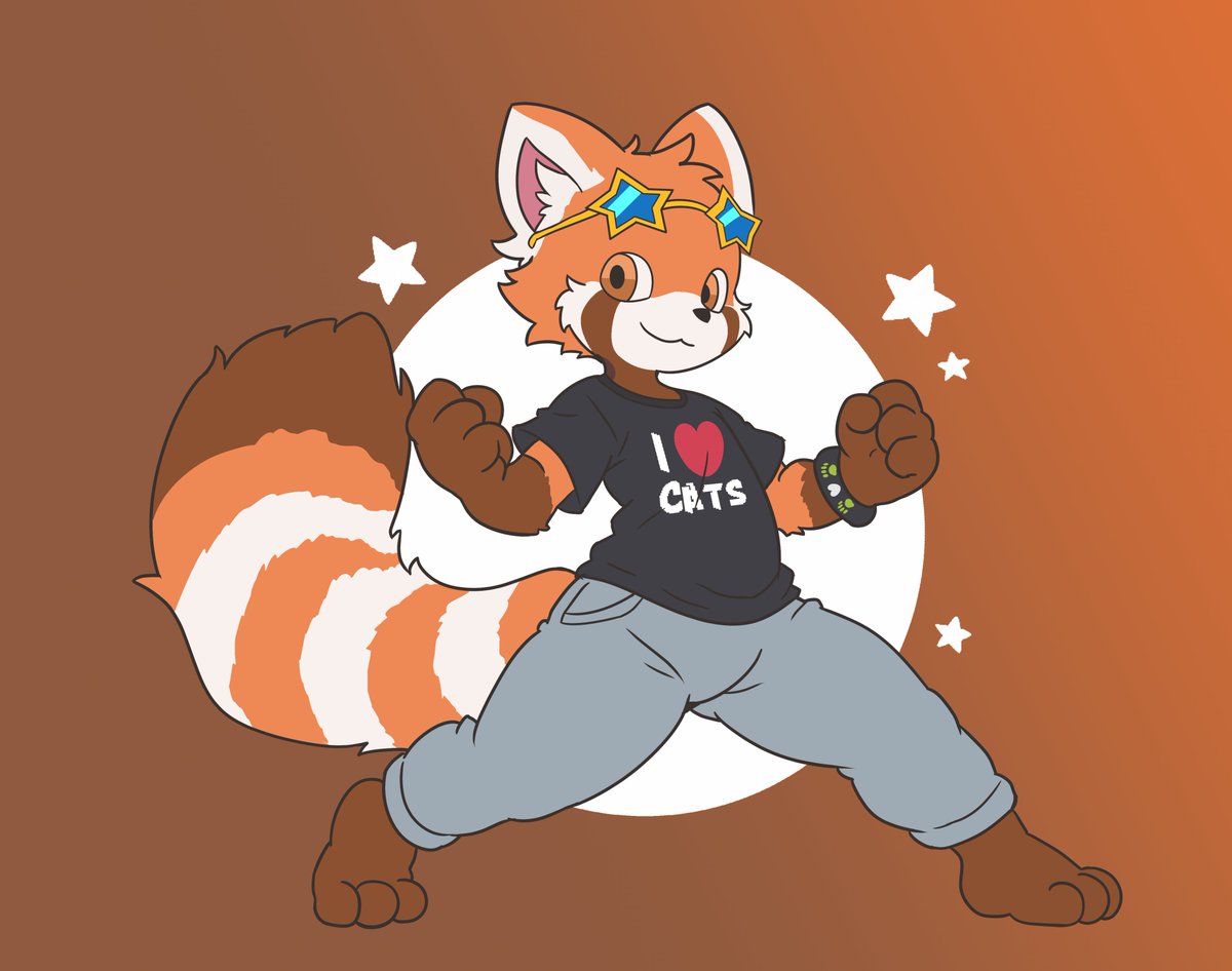 Pandaaa! x3 🧡
#furry #art